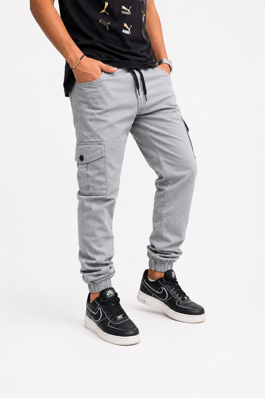 JOGGER gris claro